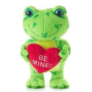 Hallmark HEARTS A HOPPIN’ FROG Animated Plush *Valentine's Day* Sings & Dances